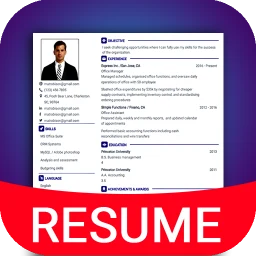 Icono de Currículum vítae Crear CV PDF