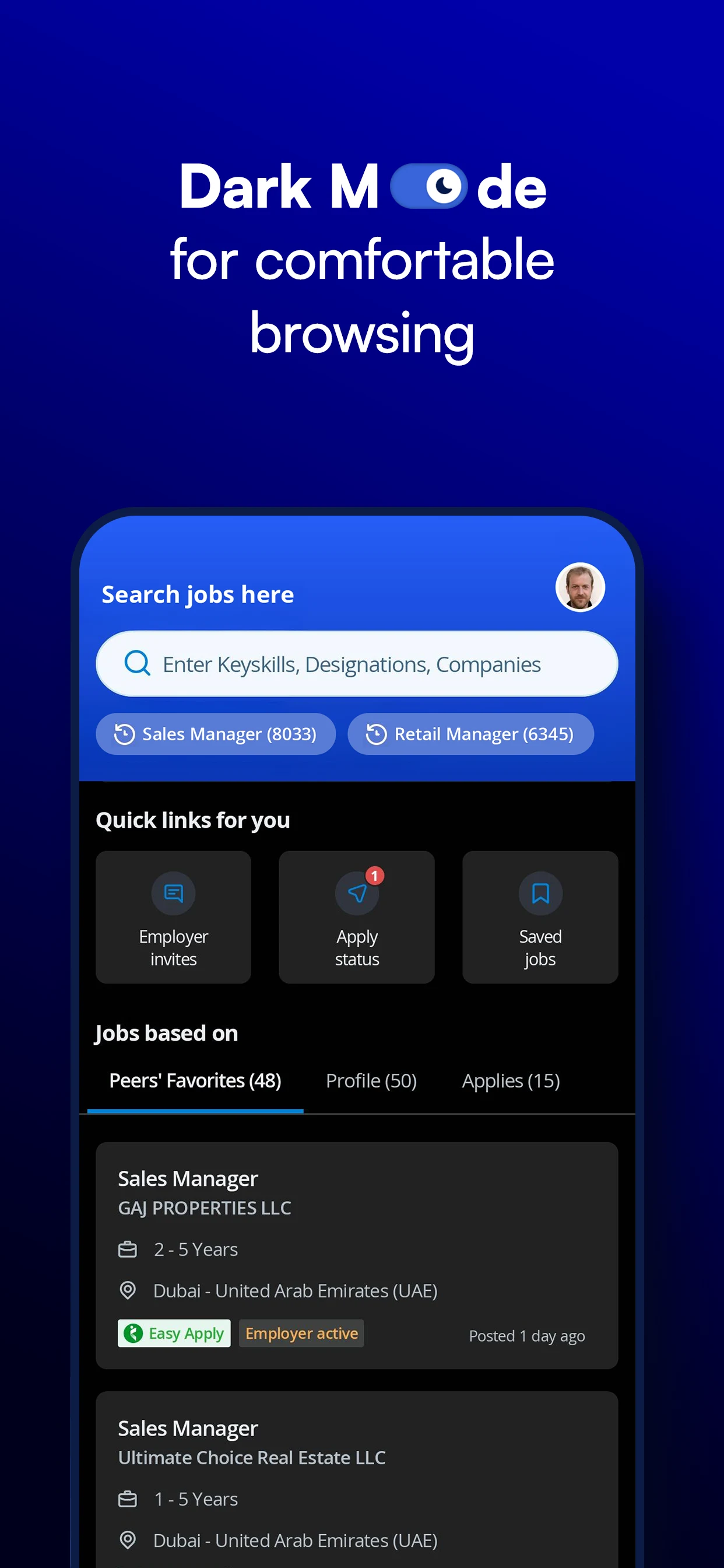 Naukrigulf - Job Search App screenshot
