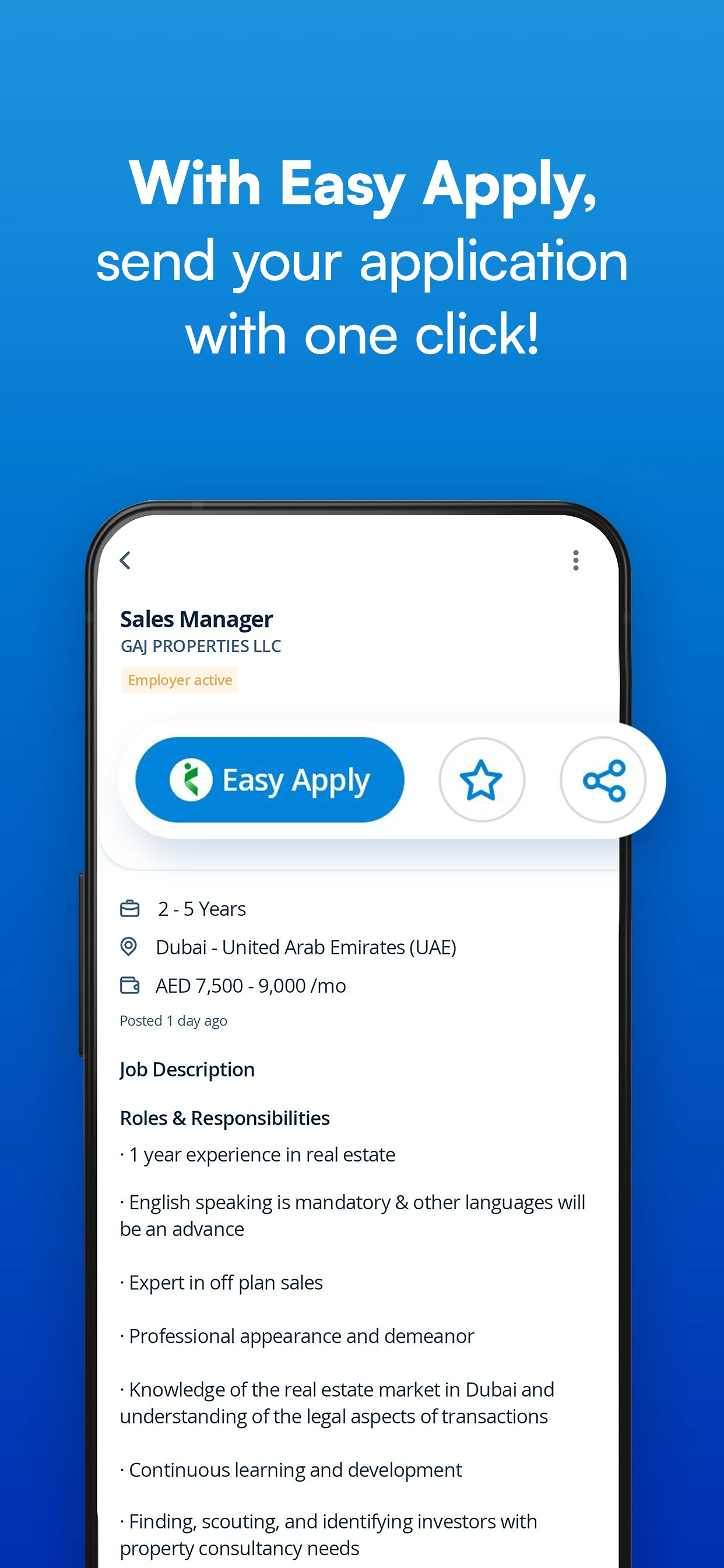 Naukrigulf - Job Search App screenshot